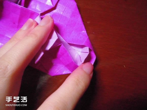 蝶戀花愛心折紙圖解 創(chuàng)意愛心的折法步驟圖 -  itrip.net.cn