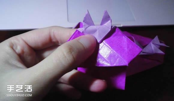 蝶戀花愛心折紙圖解 創(chuàng)意愛心的折法步驟圖 -  itrip.net.cn