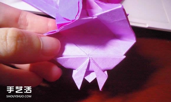蝶戀花愛心折紙圖解 創(chuàng)意愛心的折法步驟圖 -  itrip.net.cn