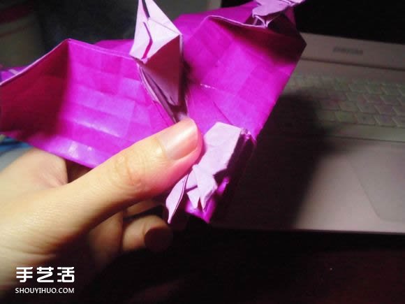 蝶戀花愛心折紙圖解 創(chuàng)意愛心的折法步驟圖 -  itrip.net.cn