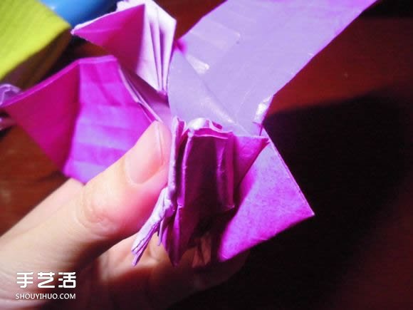 蝶戀花愛心折紙圖解 創(chuàng)意愛心的折法步驟圖 -  itrip.net.cn