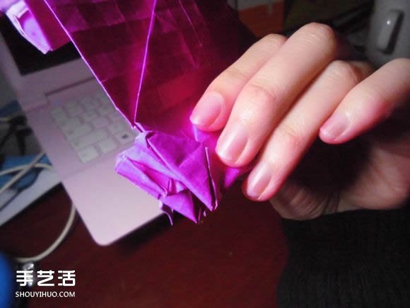 蝶戀花愛心折紙圖解 創(chuàng)意愛心的折法步驟圖 -  itrip.net.cn