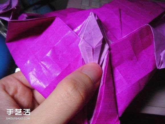 蝶戀花愛心折紙圖解 創(chuàng)意愛心的折法步驟圖 -  itrip.net.cn