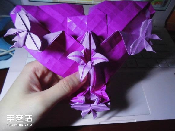 蝶戀花愛心折紙圖解 創(chuàng)意愛心的折法步驟圖 -  itrip.net.cn