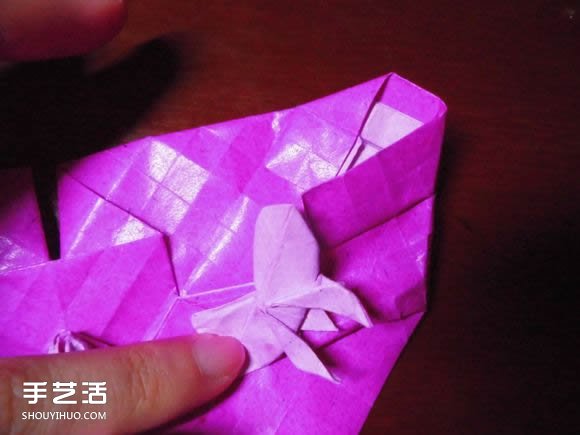 蝶戀花愛心折紙圖解 創(chuàng)意愛心的折法步驟圖 -  itrip.net.cn