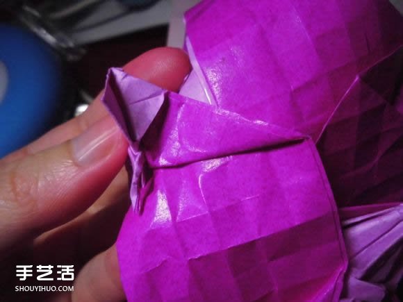 蝶戀花愛心折紙圖解 創(chuàng)意愛心的折法步驟圖 -  itrip.net.cn