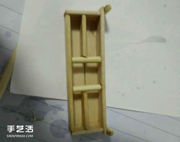 一次性筷子手工制作逼真別墅模型 步驟超全！ -  itrip.net.cn