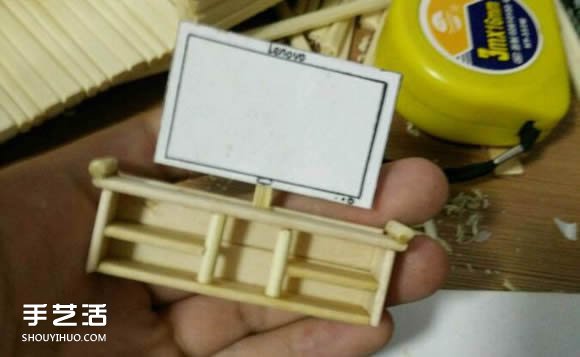 一次性筷子手工制作逼真別墅模型 步驟超全！ -  itrip.net.cn