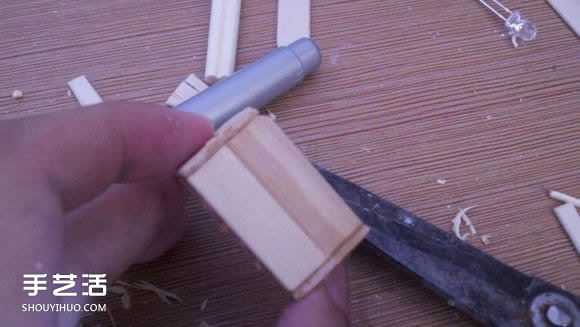 一次性筷子手工制作逼真別墅模型 步驟超全！ -  itrip.net.cn