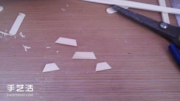 一次性筷子手工制作逼真別墅模型 步驟超全！ -  itrip.net.cn