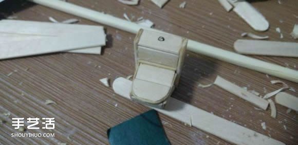 一次性筷子手工制作逼真別墅模型 步驟超全！ -  itrip.net.cn