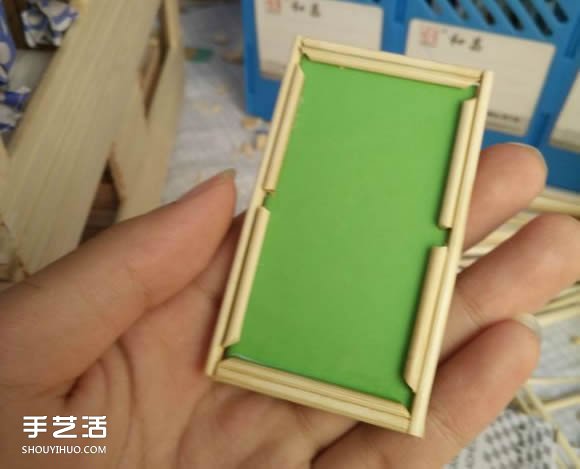 一次性筷子手工制作逼真別墅模型 步驟超全！ -  itrip.net.cn