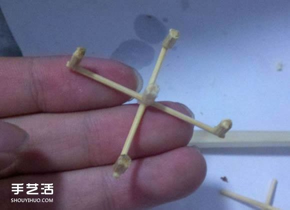 一次性筷子手工制作逼真別墅模型 步驟超全！ -  itrip.net.cn
