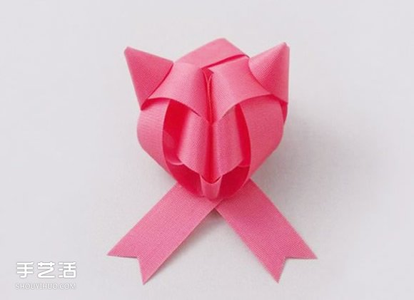 緞帶手工制作小動(dòng)物圖片 創(chuàng)意緞帶動(dòng)物DIY作品 -  itrip.net.cn