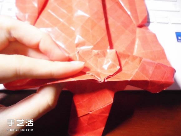 接吻魚愛心折紙圖解 超復(fù)雜桃心的折法過程 -  itrip.net.cn