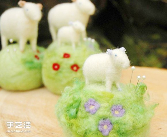 治愈系羊毛氈作品圖片 最萌羊毛氈手作欣賞 -  itrip.net.cn