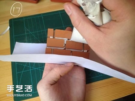 陶土小紅磚手工制作花盆 迷你方形花盆DIY教程 -  itrip.net.cn