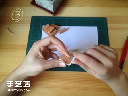 陶土小紅磚手工制作花盆 迷你方形花盆DIY教程 -  itrip.net.cn