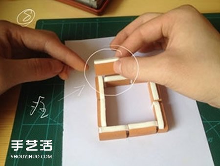 陶土小紅磚手工制作花盆 迷你方形花盆DIY教程 -  itrip.net.cn