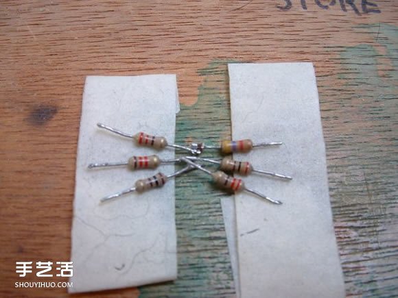 電路板電子元件變廢為寶 DIY手工制作小蜘蛛 -  itrip.net.cn