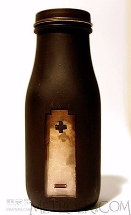 飲料瓶手繪圖片大全 手工飲料瓶畫畫作品欣賞 -  itrip.net.cn