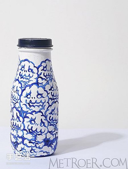 飲料瓶手繪圖片大全 手工飲料瓶畫畫作品欣賞 -  itrip.net.cn
