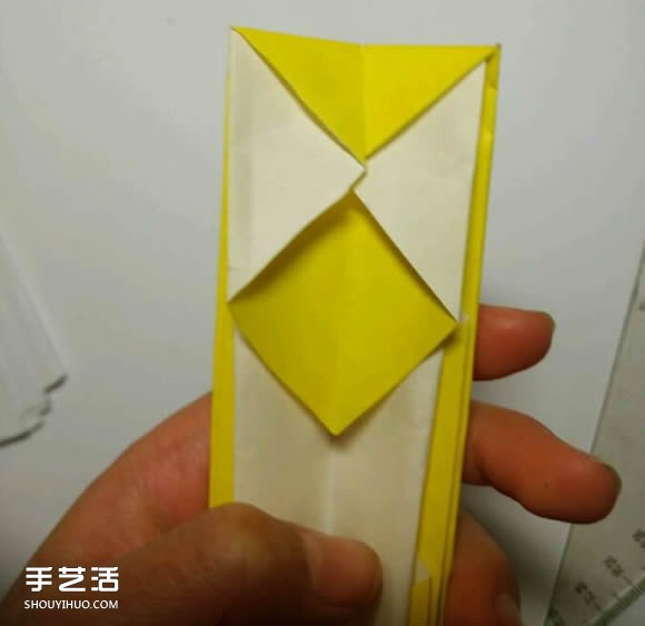 折紙?jiān)恼鄯▓D解教程 包括盛元宵的勺子 -  itrip.net.cn