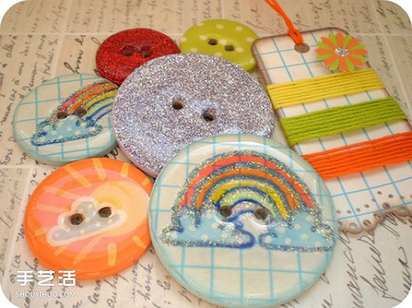 紐扣小制作圖片大全 好看的紐扣創(chuàng)意DIY作品 -  itrip.net.cn