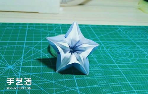 楊桃花怎么折圖解教程 手工楊桃花折紙方法 -  itrip.net.cn