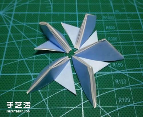 楊桃花怎么折圖解教程 手工楊桃花折紙方法 -  itrip.net.cn