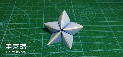 楊桃花怎么折圖解教程 手工楊桃花折紙方法 -  itrip.net.cn