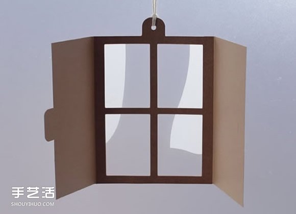 剪紙窗戶小掛件手工制作 創(chuàng)意窗戶風鈴DIY圖解 -  itrip.net.cn
