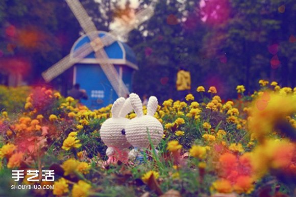 治愈系鉤針作品圖片 可愛小動物們的生活點滴 -  itrip.net.cn