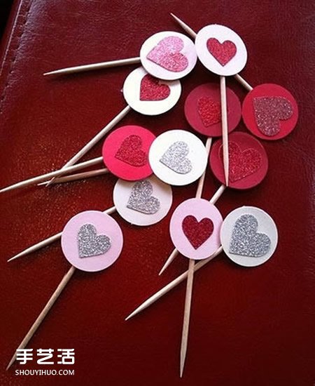 蛋糕上的裝飾標(biāo)簽DIY 自制蛋糕愛(ài)心標(biāo)簽圖解 -  itrip.net.cn