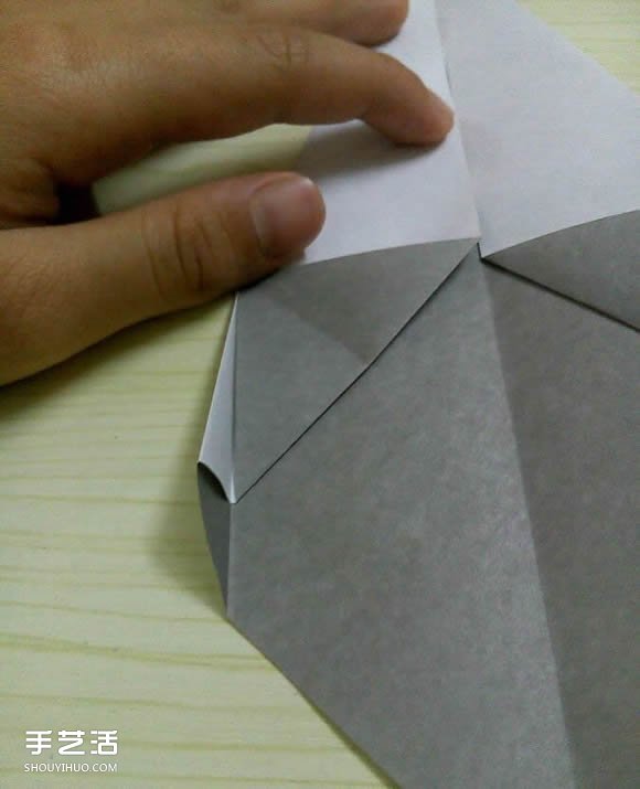 折紙折疊小刀的折法 手工折可折疊彈簧刀圖解 -  itrip.net.cn
