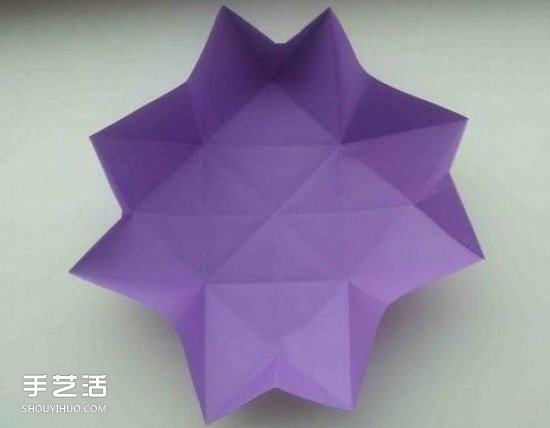 幾何小禮盒的折法圖解 手工折紙?zhí)枪凶硬襟E -  itrip.net.cn