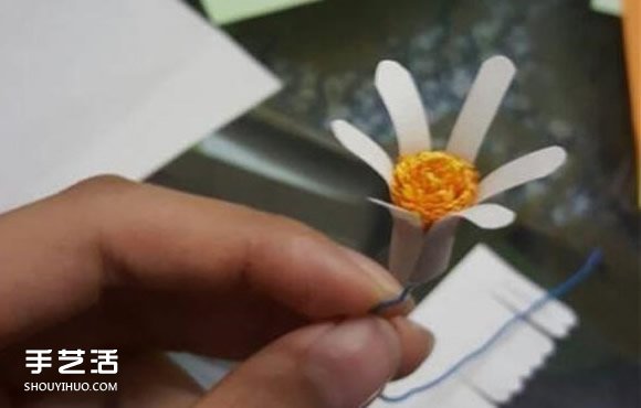 小雛菊手工制作教程 紙雛菊的做法圖解 -  itrip.net.cn