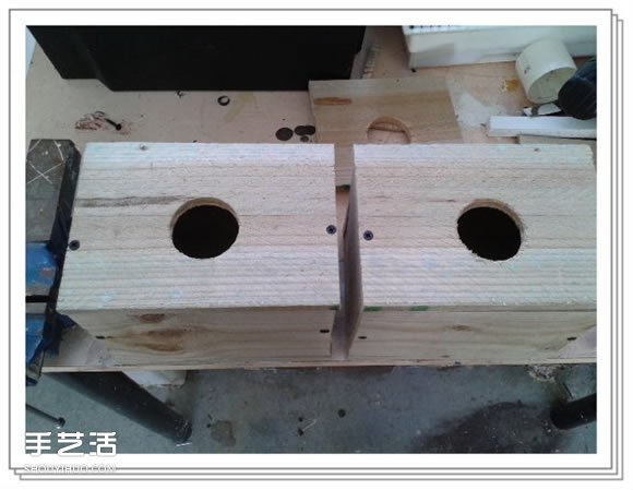 自制鳥窩怎么做DIY 手工木頭鳥窩制作方法 -  itrip.net.cn