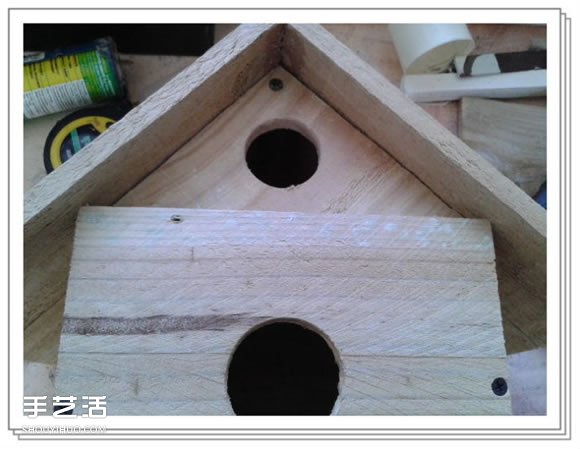 自制鳥窩怎么做DIY 手工木頭鳥窩制作方法 -  itrip.net.cn