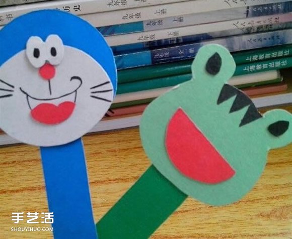 幼兒卡通書簽制作方法 小動(dòng)物書簽的做法圖解 -  itrip.net.cn