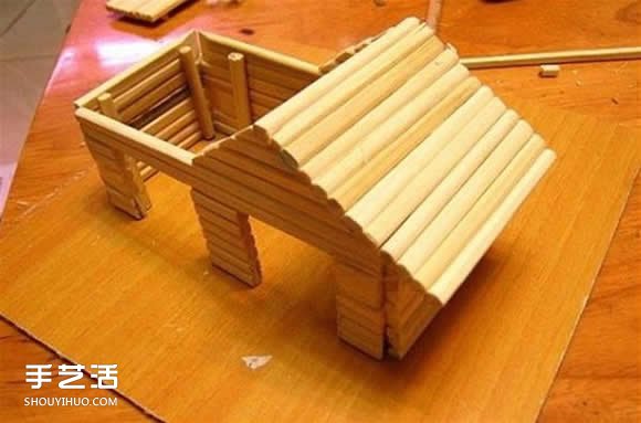 超簡(jiǎn)單倉(cāng)鼠籠子制作 一次性筷子做倉(cāng)鼠籠方法 -  itrip.net.cn