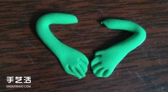 超輕粘土粘土小青蛙 粘土手工制作小青蛙教程 -  itrip.net.cn