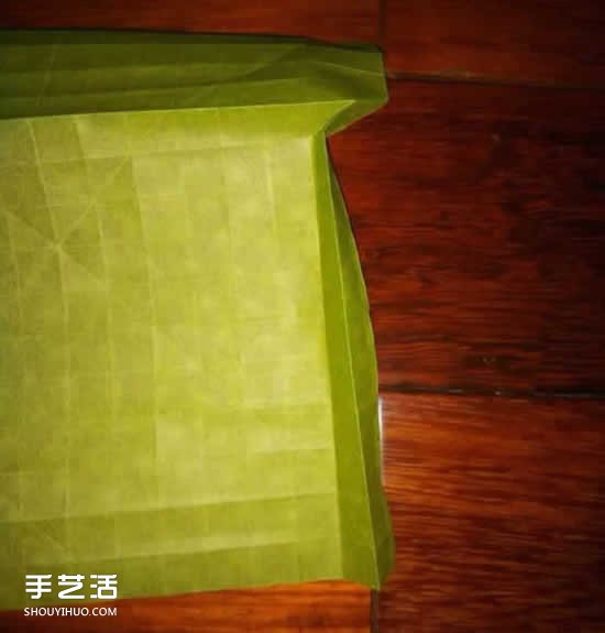 手工禿鷲折紙圖解教程 禿鷲的折疊方法過程 -  itrip.net.cn