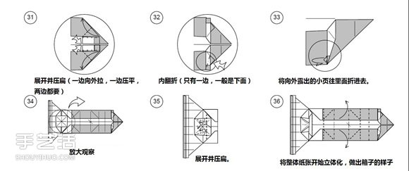 紙幣折紙照相機(jī)圖解 美金折相機(jī)的折法詳解 -  itrip.net.cn