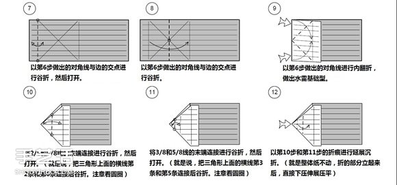 紙幣折紙照相機(jī)圖解 美金折相機(jī)的折法詳解 -  itrip.net.cn