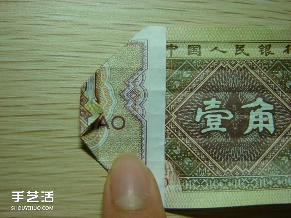 紙幣折紙照相機(jī)圖解 美金折相機(jī)的折法詳解 -  itrip.net.cn