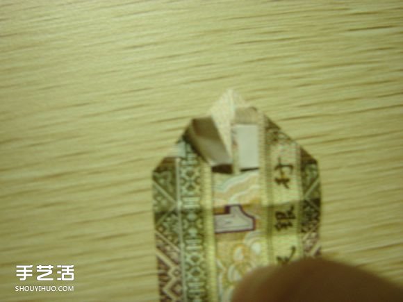 紙幣折紙照相機(jī)圖解 美金折相機(jī)的折法詳解 -  itrip.net.cn