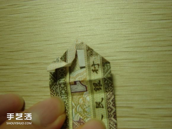 紙幣折紙照相機(jī)圖解 美金折相機(jī)的折法詳解 -  itrip.net.cn
