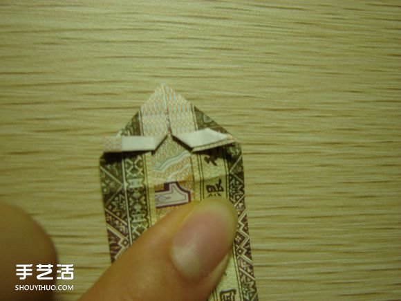 紙幣折紙照相機(jī)圖解 美金折相機(jī)的折法詳解 -  itrip.net.cn