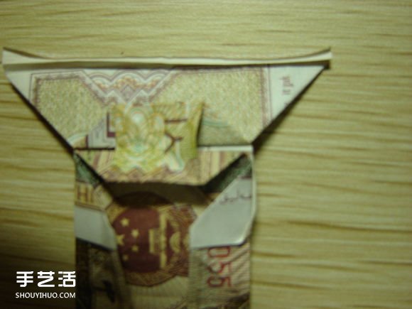 紙幣折紙照相機(jī)圖解 美金折相機(jī)的折法詳解 -  itrip.net.cn